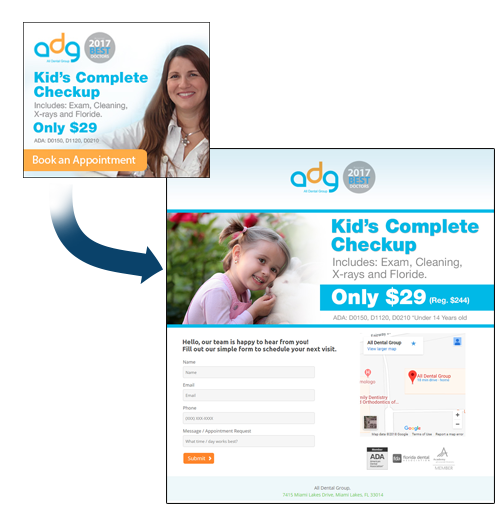 C3 Dental Marketing Banners and lead generation package